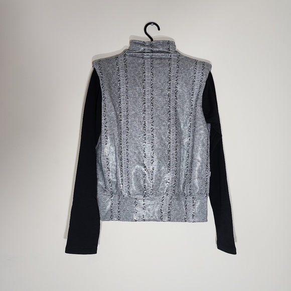 JIJIL long sleeves Sweatshirt snakeskin print with multipockets - Picture 4 of 11